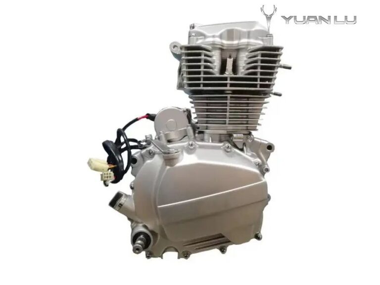 High Power Single Cylinder Air Cooling Four Stroke Manual Clutch Motorbike Engine Assembly with Exhaust for Streetbikes