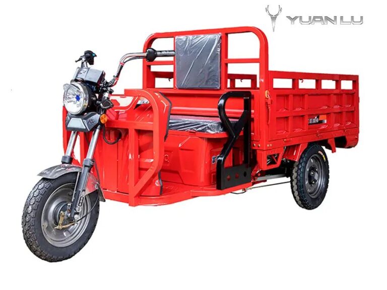 Adults 3 Three Wheels 60v 1500w Electric Cargo Trike Van Cargo Tricycle
