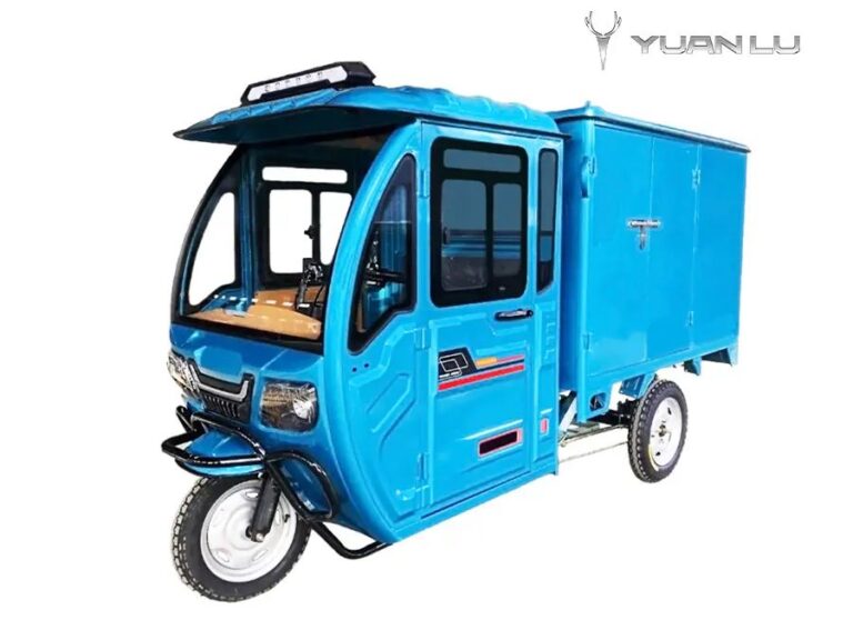 Cheap Express Mail Delivery Closed Body Electric Tricycle Express Cargo 800W 600KG Loading Capacity Cargo Tricycle